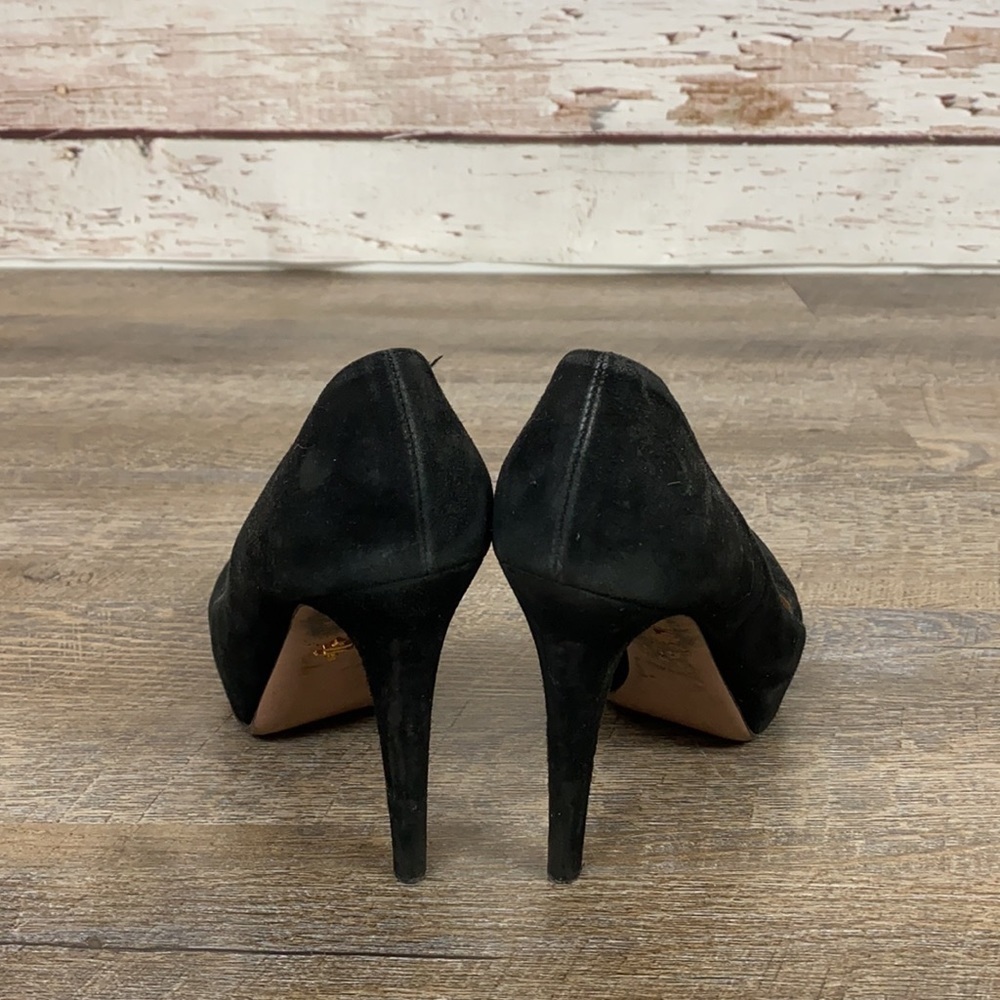 Prada Calzature Donna Camoscio basic black 38.5 - Picture 6 of 16